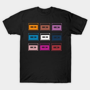 retro mix cassettes style vintage shirt T-Shirt